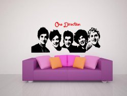 One Direction 1D celeb Decal