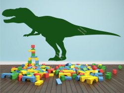 Giant T-Rex Tyrannosaurus Dinosaur Wall Sticker Decal Kids Room Decor