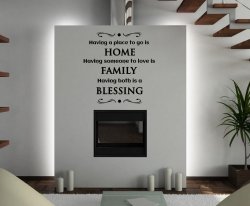 JC Design 'Having a place to go is HOME. Having someone to love is FAMILY...' Am