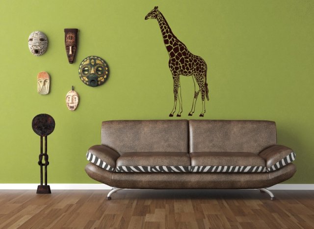 Wild Africa - Giraffe Wall Decal | Wall Stickers Store - UK shop with
