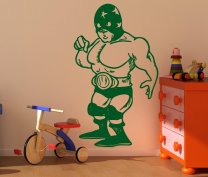 Superhero - Boy's / Teenager's Room Funny Sticker