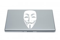 Anonymous Guy Fawkes Mask - Laptop / Car / Wall Sticker