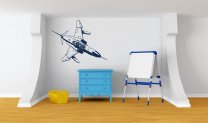 Fighter Jet Wall Stickers