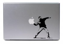 Laptop sticker - Apple thrower