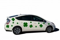 Set Of Clover Leaves - Wall / Car / Laptop Vinyl Stickers