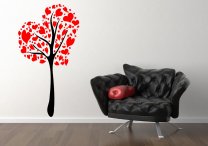 Love / Heart Tree - Large Vinyl Wall Decoration