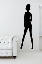 Sexy Woman - Very Hot Vinyl Wall Sticker