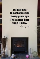 JC Design 'The best time to plant a tree was twenty years ago. The second best t