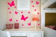 18 Butterflies In Various Sizes - Vinyl Wall Stickers 