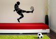 Football Player Boy's Room Wall Sticker