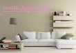 ' Home Sweet Home ' Large Vinyl Wall Quote