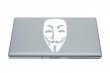 Anonymous Guy Fawkes Mask - Laptop / Car / Wall Sticker