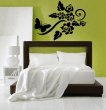 Lovely Flowers with Butterfly wall decor