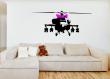 Banksy's ' Helicopter with a ribbon '
