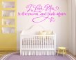 I love you to the moon - Kids Room Wall Sticker