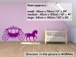 Princess-Carriage-Sticker-On-The-Wall