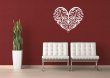 Lovely Heart Beautiful Wall Pattern