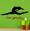 I love gymnastics Decal VERSION 2