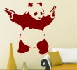 Panda Waving Hand Guns