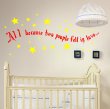 All because two people fell in love... Wall Sticker