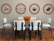 Coffee Break - Set Of 4 Large Wall Stickers Ideal For Cafes / Restaurants etc.