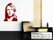 Kurt Cobain - Nirvana - Famous Vinyl Decal