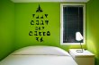 'Keep calm and carry on' in Klingonian - Star Trek Universe Wall Sticker