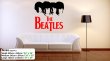  The Beatles Silhouette - Large Vinyl Decor