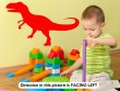 TRex Dinosaur Silhouette - Nursery / Kids Room Wall Decal