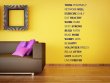 'Think positively, network well...' - Motivational Quote Wall Decal