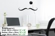 Mustache Sir - Funny Vinyl Wall Decal