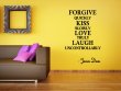 'Forgive quickly , Kiss slowly, Love Truly...' James Dean Quote Wall Decor
