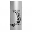Floral Wreath - Fridge Kitchen Removable Wall Decal