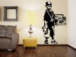 Banksy Street Gangster Boy - Large Vinyl Wall Decal