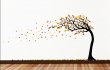 Four Seasons - Stunning Large Tree on the Wind Wall Stickers