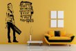 Banksy Graffitti 2016 - If you want to achieve greatness... - Large Wall Art Stickers