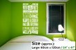 Open your mind before your mouth - Large motivational wall sticker decal quote