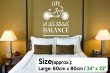 LIFE IS ALL ABOUT BALANCE - Stunning Wall Sticker Decal