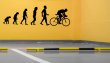 Evolution Road Bike Large Removable Wall Sticker