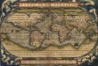 1570 Abraham Ortelius - Vintage Map of the World Poster