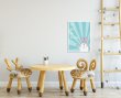 This Must Be The Place Cute Rabbit Hygge Poster High Quality Print  