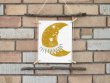 Amazing Scandi Style Moon and Stars Nordic Hygge Poster