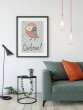 Owlsome! Stunning Funny Owl Design Poster Print