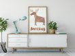Amoosing Funny Geometric and Rose Gold Lettering Poster
