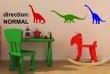 Brontosaurus Kids and Child's Room Vinyl Wall Stickers