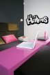 Designer 'I love haters' - Vinyl Wall / Car / Laptop Funny Sticker