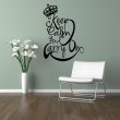 Designer - 'Keep Calm And Carry On' - Fantastic Wall / Car Decal
