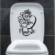 Designer - 'Keep Calm and Flush It' - Toilet / Wall Sticker
