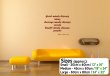JC Design 'Great minds discuss ideas...' - Motivational Vinyl Wall Quote
