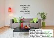 JC Design 'Every mans life is a fairy tale...' H.C.Andersen - Wall Quote Vinyl D